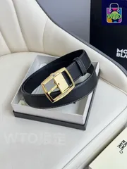 【今日WTO】Montblanc モンブラン レザーベルト-1-QMR48