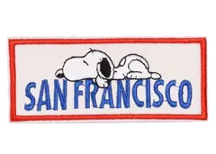 サンフランシスコ スヌーピー アイロンワッペン