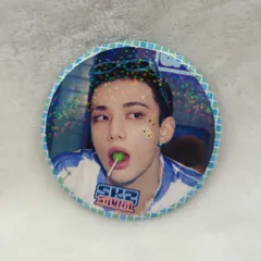 StrayKids SKZ SAUNA Hyunjin 缶バッジ