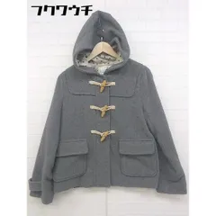 ◇ one after another NICE CLAUP フーディー 長袖 ピー コート サイズ1 グレー レディース 【中古】 【1106080003562】のサムネイル