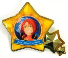 【中古】バッジ・ピンズ(キャラクター) 月永レオ 2ndアニバーサリーピンズ 「一番くじ あんさんぶるスターズ!～ありがとう、転校生ちゃん☆～」 L賞