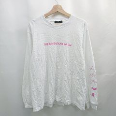 ◇ Θ CONVERSE STARS コンバーススター シンプル系 長袖 長袖Ｔシャツ サイズ3 ホワイト系 レディース E 【1507160027742】