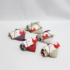 【中古品】京都洛柿庵 細ﾀﾍﾟｽﾄﾘｰ 5本ｾｯﾄ