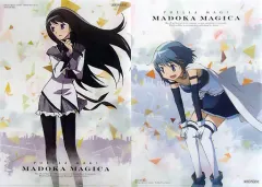 【中古】クリアファイル ほむら＆さやかセット A4クリアファイル(2枚組) 「劇場版 魔法少女まどか☆マギカ [前編] 始まりの物語/[後編] 永遠の物語」 劇場前売り券第一弾特典