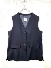 ZARA ザラ 2010/904/800 ジレ ベスト sizeL/黒 □□レディース
