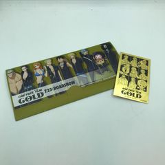 小牧店】ワンピース 金箔カード FILM GOLD 抽選会A賞【703-1414Y