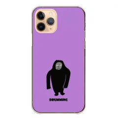 iPhone14ProMax ケース カバー アイフォン14 プロマックス スマホケース ハードケース ゴリラ かわいい 面白い クール かっこいい マウンテンゴリラ ドラミング 強い メンズ カラー04のサムネイル