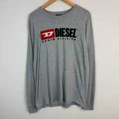 美品✨DIESEL ロンT オーバーサイズ グレー Lサイズ 2025年最新】diesel ロンt xlの人気アイテム - メルカリ