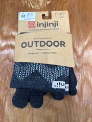 injinji インジンジ　MERINO　アウトドアMWミニクルーウール　 5本指ソックス