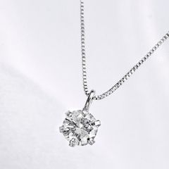 Ptダイヤペンダント 約0.3ct プラチナネックレス 高島屋 - メルカリ