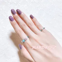 フラワービーズリング／爽やかMIX(NO.357)