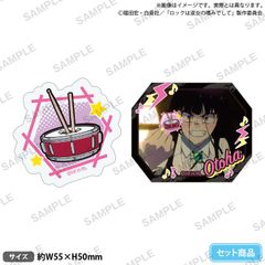 ロックは淑女の嗜みでして 黒鉄音羽 アクスタ ぬい カード 缶バッジ