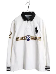 【お得なクーポン配布中!】 ビッグポニー ポロ ラルフローレン 長袖 ラガーシャツ メンズ XL / ラグビー 長袖シャツ ポロシャツ ナンバリング 大きいサイズ 細身 白 黒
