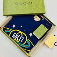 ★GUCCI × THE JETSONS★ハンカチ ジェットソンコラボ ネイビー ☆GUCCI × THE JETSONS☆ハンカチ ジェットソンコラボ ネイビー - メルカリ
