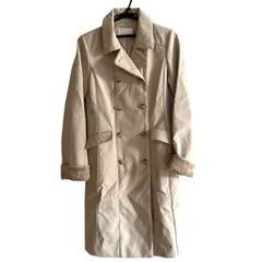 Z1547 M-PREMIER エムプルミエ トレンチコート ベージュ レディース 38サイズ