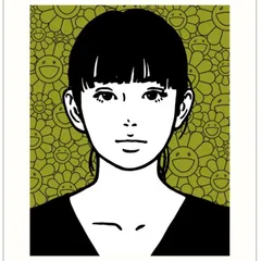 蟷螂子　WHITE OUT シルクスクリーン ED20 蟷螂子 シルクスクリーン ed.20「WHITE OUT」KAMAKIRIKO