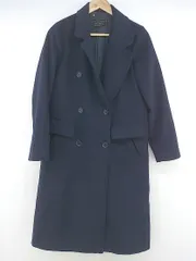 ◇ PAGEBOY ページボーイ ALICIA ダブルボタン 長袖 ロング コート サイズF ネイビー レディース E  【1302060009887】のサムネイル
