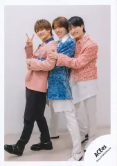 【中古】生写真(STARTO) ACEes/浮所飛貴・那須雄登・深田竜生/全身/プロフィール写真撮影オフショット2025 第2弾/公式生写真