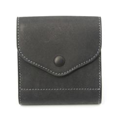 未使用 PORTER ポーター 二つ折り財布 ホフ 240-04191 HOF WALLET レザー オイル ヌバック ブラック 黒  80006724