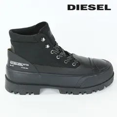 [未使用·極美品] DIESEL 本革ブーツ DIESEL 未使用 ディーゼル 25.5cm チェルシーブーツ D-ALABHAMA