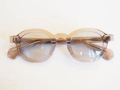 メガネ　サングラス　few　F104　クリアベージュブラウン