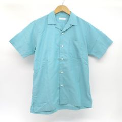 定価2.5万】ナナミカ オープンカラーパナマショートスリーブシャツ L
