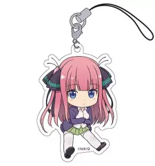 【中古】ストラップ(キャラクター) 中野二乃 「五等分の花嫁 ぺたん娘トレーディングアクリルストラップ」