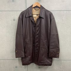 BALMAIN PARIS レザージャケット ブラウン LL - メルカリ
