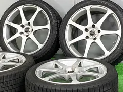 【引き取り限定】AVS MODEL T6 クローム PCD100 4H 4穴 引き取り限定】AVS MODEL T6 クローム PCD100 4H 4穴 引き取り