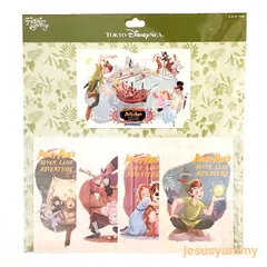 ポストカードセット　5枚　ピーターパンのネバーランドアドベンチャー　ファンタジースプリングス　新テーマポート　2024　春　東京ディズニーシー限定　お土産