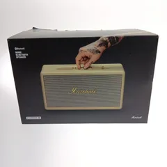 【最終値下げ】マーシャル スタンモア3 クリーム ホワイトスピーカー 中古美品 Marshall（アンプ） 中古 Bluetoothスピーカー マーシャル
