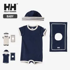 ヘリーハンセン HELLY HANSEN マイファーストHHロンパースセット(ベビー) HB32350 キッズ 出産祝い ギフト (240310)