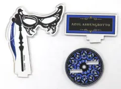 【中古】アクリルスタンド・アクリルパネル アズール・アーシェングロット 「ディズニー ツイステッドワンダーランド グロリアス・マスカレード ～紅蓮の花と救いの鐘～ 仮面ステッキ風アクリルスタンドコレクション(マスカレードドレスver.)」