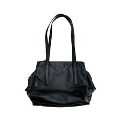 プラダ トートバッグ ロゴ型押し トートバッグ PRADA ブラック