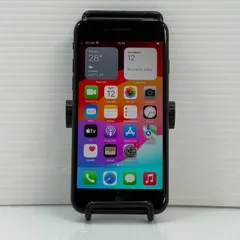 ★SIMロック解除済★デュアルSIM対応（nano-SIMとeSIM）★iPhone SE(第2世代) ブラックー64GB （MHGP3J/A）★0331-202412-1246★カメラレンスキズあります★