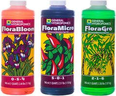 GH Flora グロウ/ブルーム/マイクロ(946ml) 3本セット