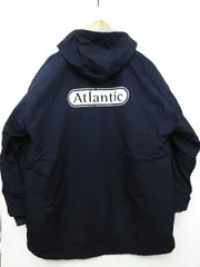 【送料無料】USA 古着 プーマ PUMA 中綿ジャケット ハーフコート ロゴ刺繍 ネイビー メンズ 大きいサイズ XLサイズ■L24187AWS21-10-50（4）5/28