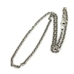 【美品】チェーンネックレス　SILVER　シルバー925　45㎝　11.1ｇ
