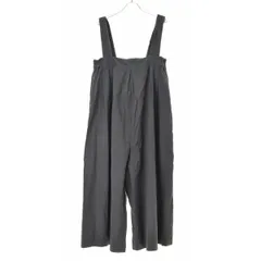 美品 ネストローブ nest Robe リネンワイドサロペット オーバーオール nest Robe(ネストローブ) リネンタックサロペット01183-1114