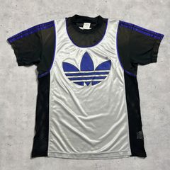 80s~90s adidas メッシュt ビンテージt デサント製 古着