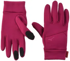 ストレッチフリースグラブ ブレスサーモ タッチパネル対応 手袋 防寒 [ミズノ] 吸湿発熱 B2JY0505