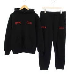 エンノイ　ennoy Netflix コラボパーカーセットアップ　上M下S ☆セットアップ☆ENNOY × Netflix Hoodie + Pants Setup