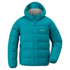 モンベル パウダーステップ パーカ Kid's 1102541-LGN 140 - メルカリ
