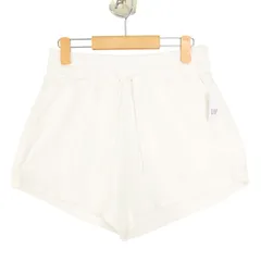 【新品 未使用】 GAP ギャップ 通年 裏起毛★ ショート パンツ Sz.S レディース 白