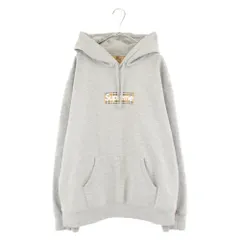 SUPREME (シュプリーム) ×Burberry 22SS Box Logo Hooded Sweatshirt バーバリー ボックスロゴフーデッドスウェットシャツ パーカー グレーのサムネイル