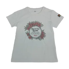 【最終値下げ SALE】FILA フィラ 半袖Tシャツ レディース フラワー S B202507