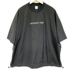 リブ部分ポリエステル100％23SS YGM×SEE SEE×S.F.C BIG NYLON CREW