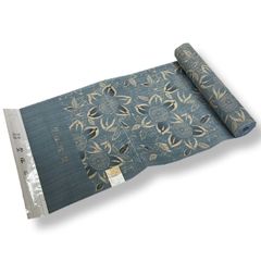 竺仙 ゆかた反物　松煙染め　新作　新品　本染め 注染　日本製【250501-7】