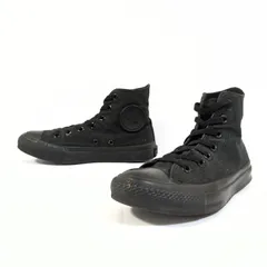定番ブランド◎オールブラック◎【CONVERSE】コンバース スニーカー ハイカット シューズ M3310 ALLSTAR オールスター カジュアル シンプル 定番 人気 デイリー キャンバス 黒 レディース サイズ23.5cm /M32460HH