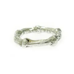 TIFFANY シルバー バンブー リング 7号 alamode888_40800074249